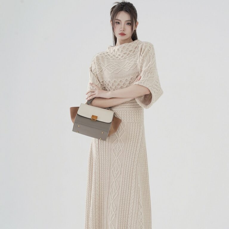 Women's knitted skirt factory (1)