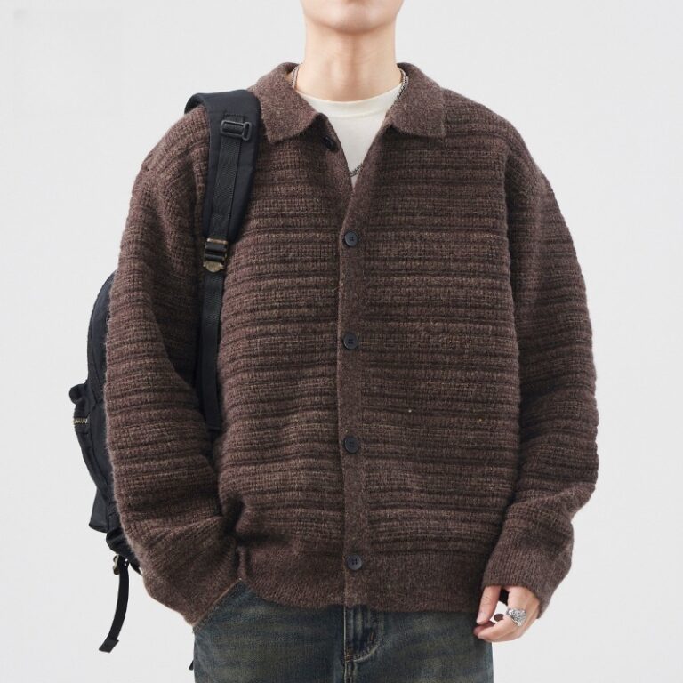 Men's cardigan sweater manufacturer (5)
