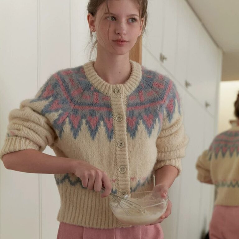 Women's jacquard sweater manufacturer (4)