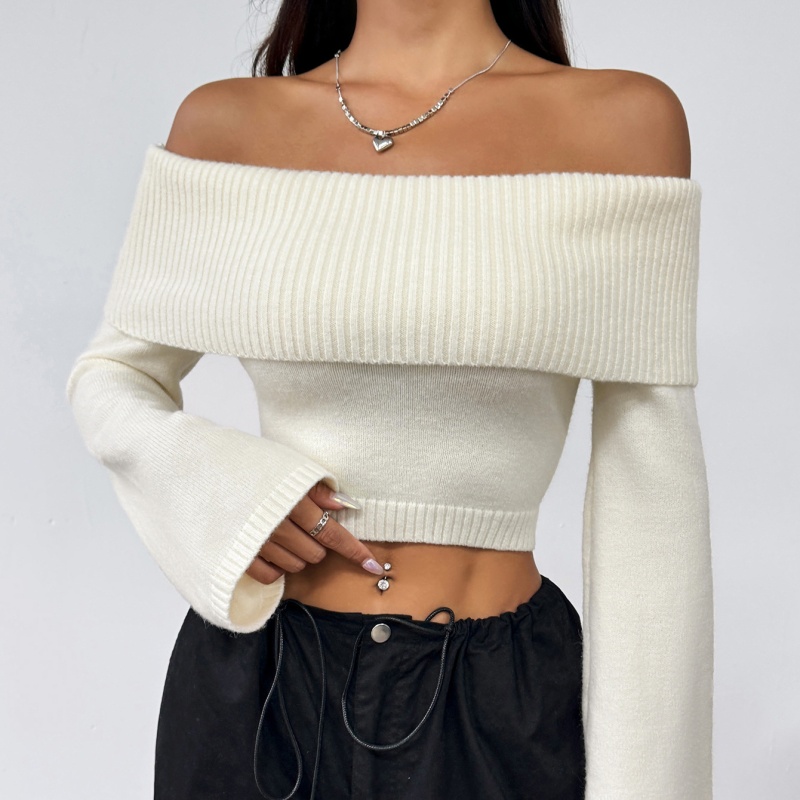 Women's Off Shoulder Sweater Manufacturers (1)